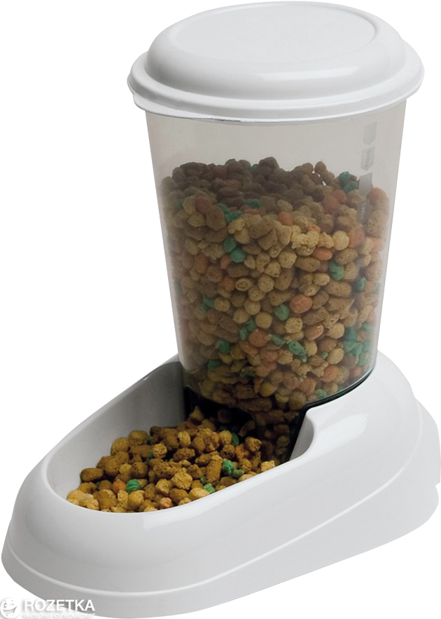 

Кормушка для кошек и собак Ferplast Zenith 3 л Белая