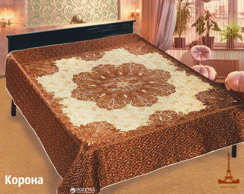 

Покрывало Love You Marianna Искусственный шелк 3d Корона 200x220