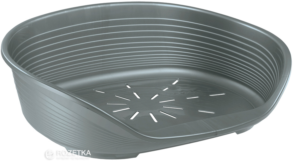 

Пластиковый лежак для собак и кошек Ferplast Siesta Deluxe 8 82х59.5х25 см Серебристый