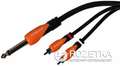 

Коммутационный кабель Bespeco SLYJRM300 3 м Black/Orange (23-14-4-11)