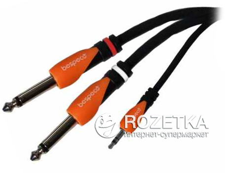 

Инсертный кабель Bespeco SLYMSJ180 1.8 м Black/Orange (23-14-4-16)