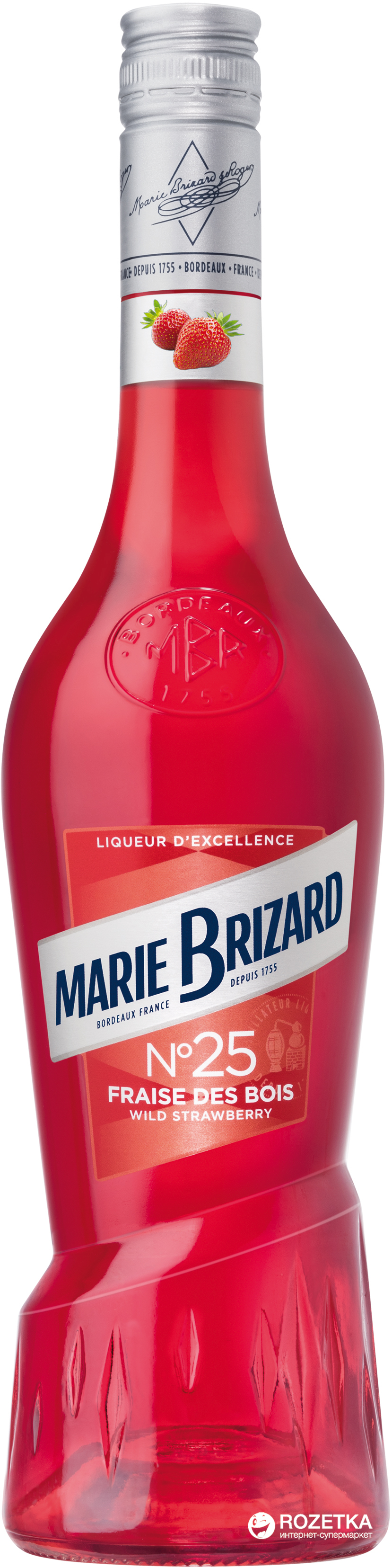 Ликер Marie Brizard Wild Strawberry (Fraise des bois) 0.7 л 18% (3041312530707)