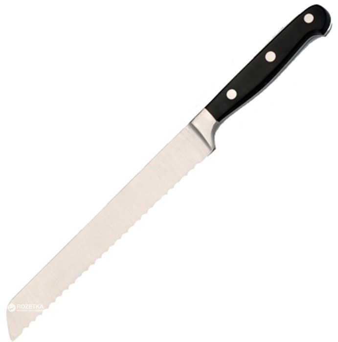 

Кухонный нож Cook&Co для хлеба 200 мм Black