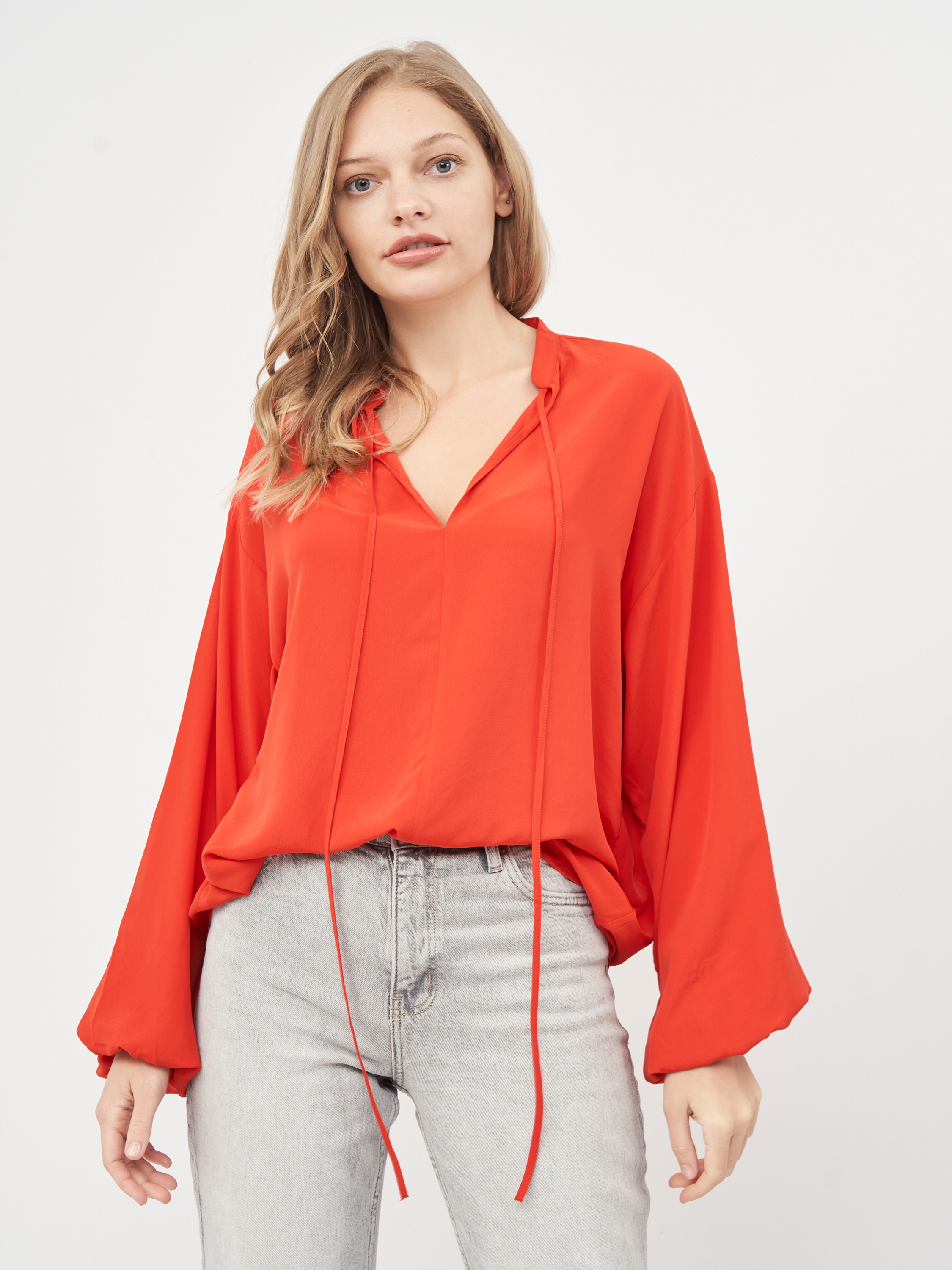 

Блузка H&M 6076677 38 Красная