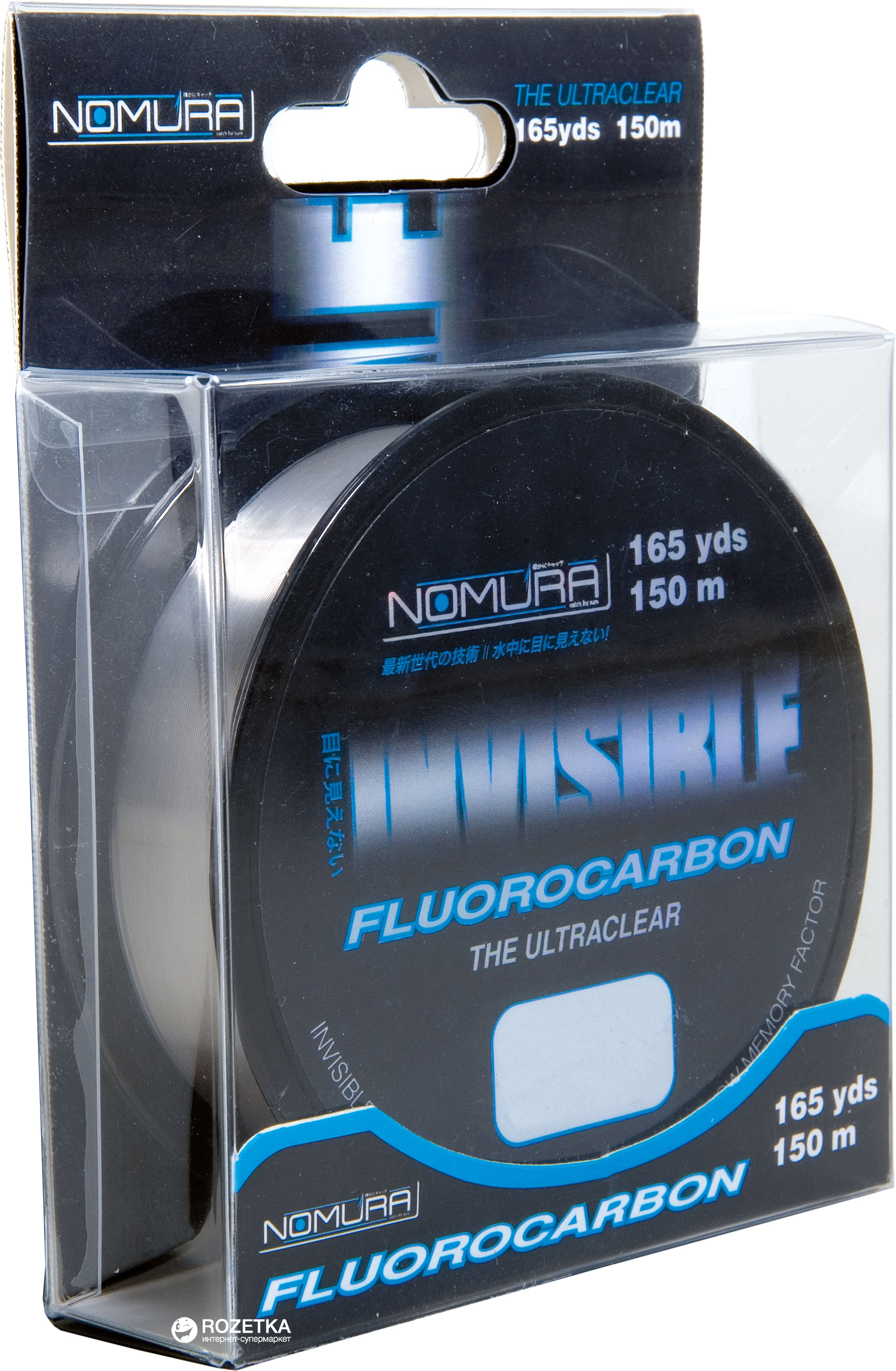 

Леска Nomura Invisible Fluorocarbon 150 м 0.28 мм 11.6 кг (NM30000028)