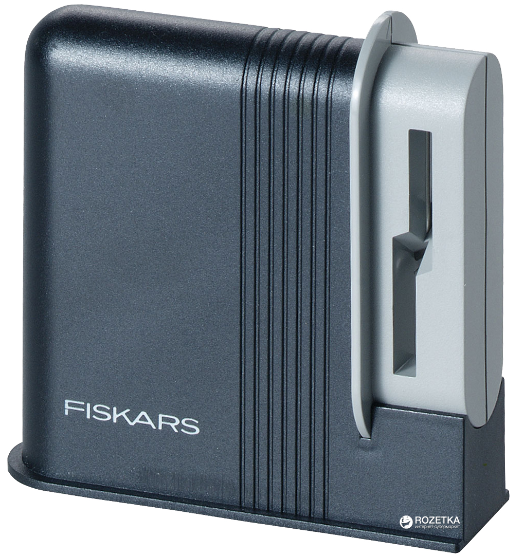 

Точилка для ножниц Fiskars Functional Form Черно-серая