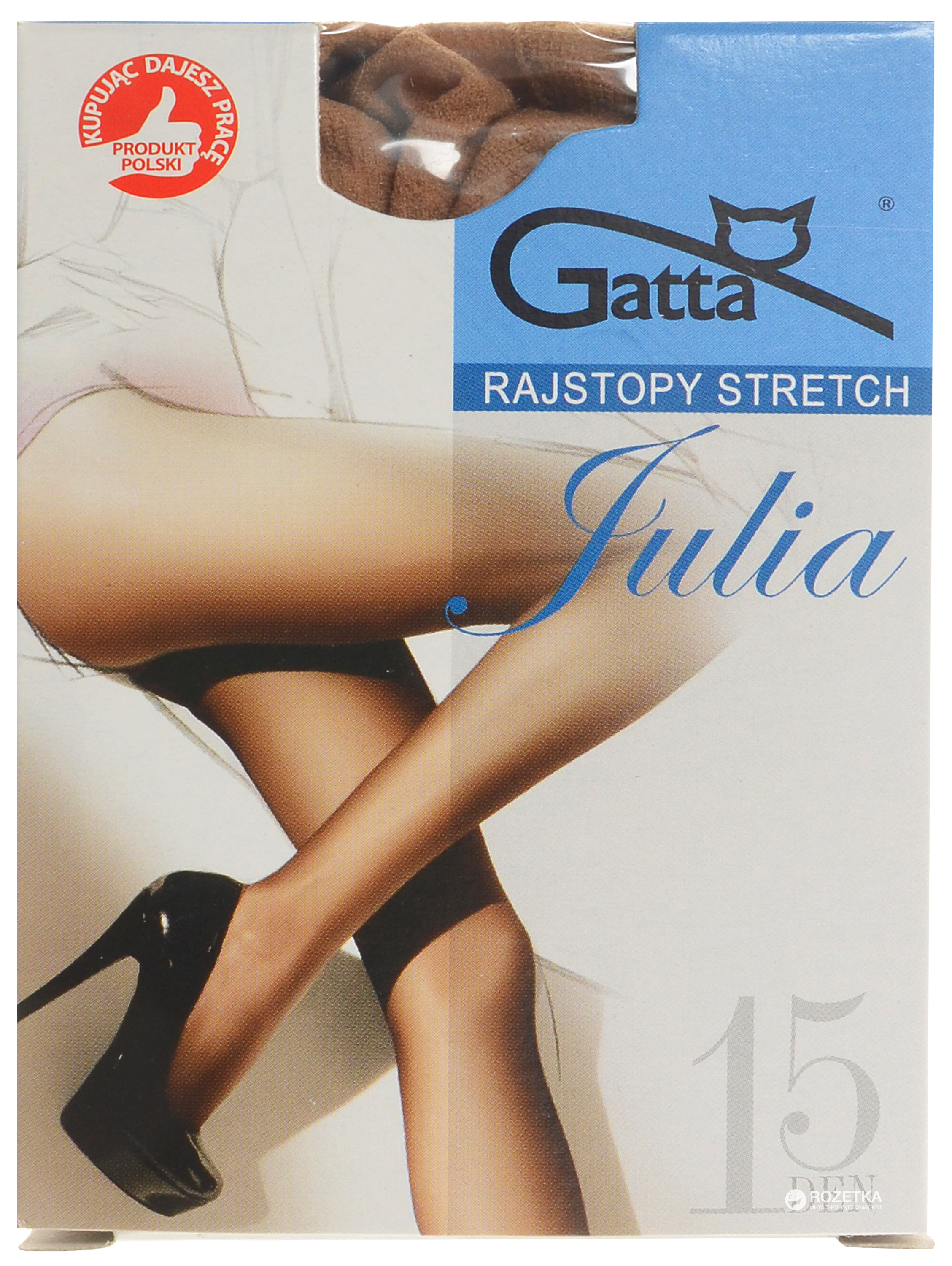 

Колготки Gatta Julia Stretch 15 Den  р Daino, Колготки Gatta Julia Stretch 15 Den 4 р Daino