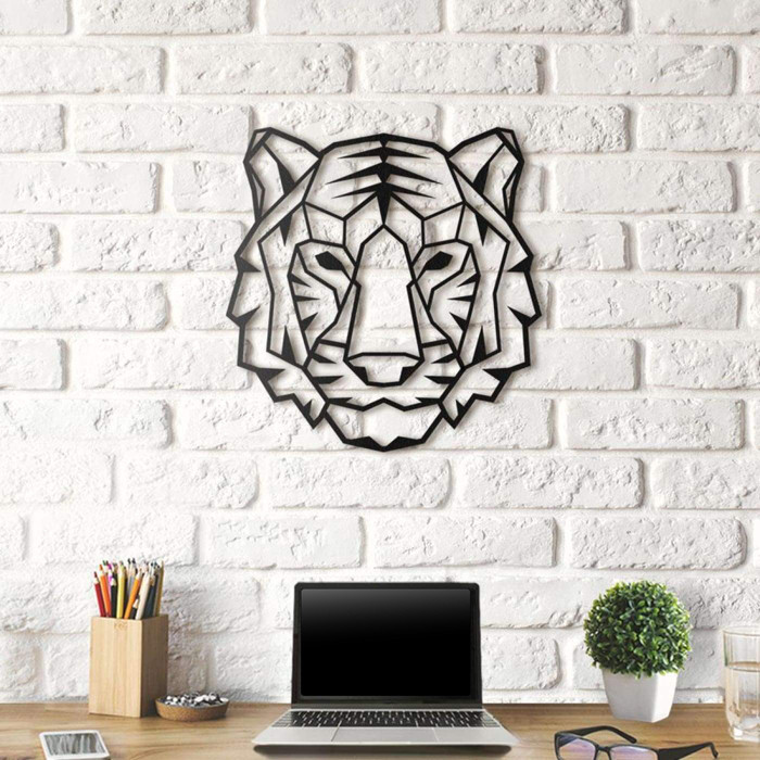 

Объемная картина из дерева DecArt Tiger 93х90 см
