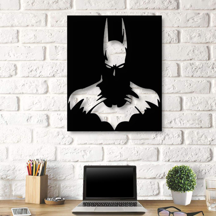 

Объемная картина из дерева DecArt Batman