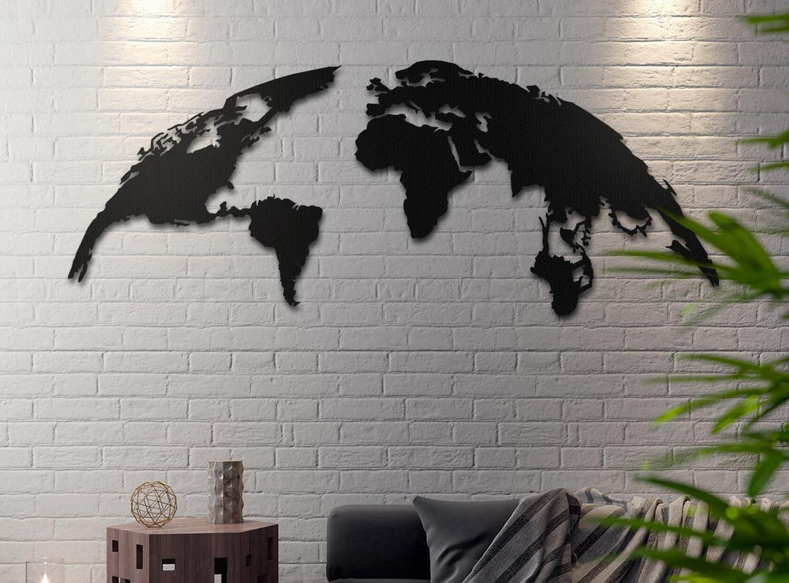

Объемная картина из дерева DecArt Globe