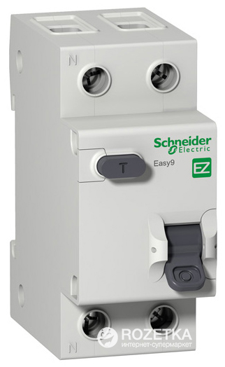 

Дифференціальний автомат Schneider Electric 1 P+N 25 А 30 мА тип АС EZ9