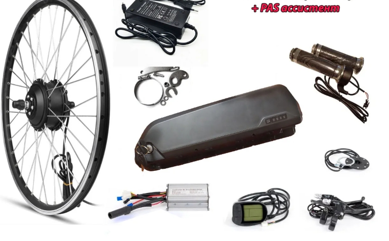 

Электронабор для электровелосипеда Mxus 1000W SPORT 48V 17.5 LI-IO В ОБОДЕ 20"-29"
