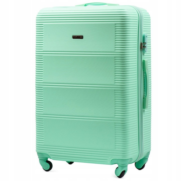 

Большой дорожный чемодан K203 L (мятный / light green)