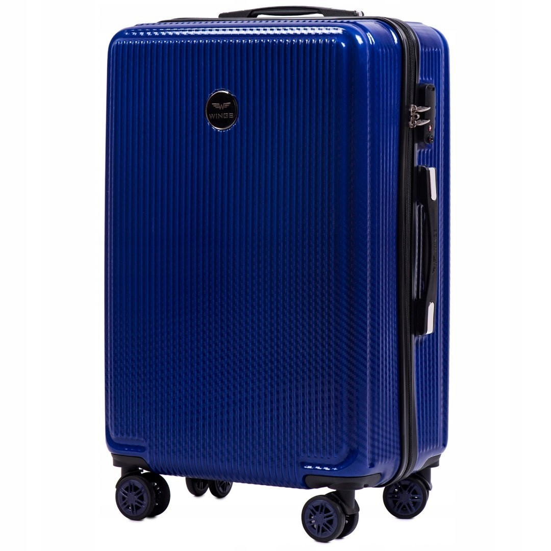 

Маленький пластиковый чемодан на 4 колесах PC565 S ( синий / blue)