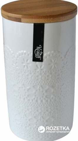 

Банка для сыпучих продуктов Krauff Lacy 1.3 л (21-252-016)