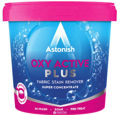 

Концентрированный кислородный пятновыводитель Astonish Oxy Plus 1 кг