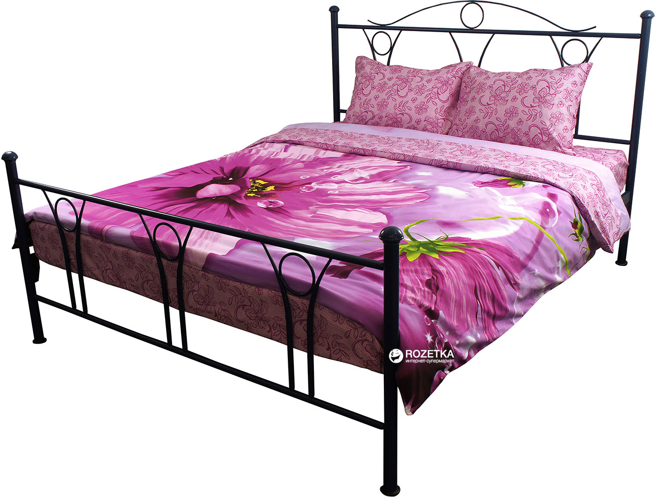 

Комплект постельного белья Руно Сатин 205х225 (845.137К_20-1319 Fuchsia)