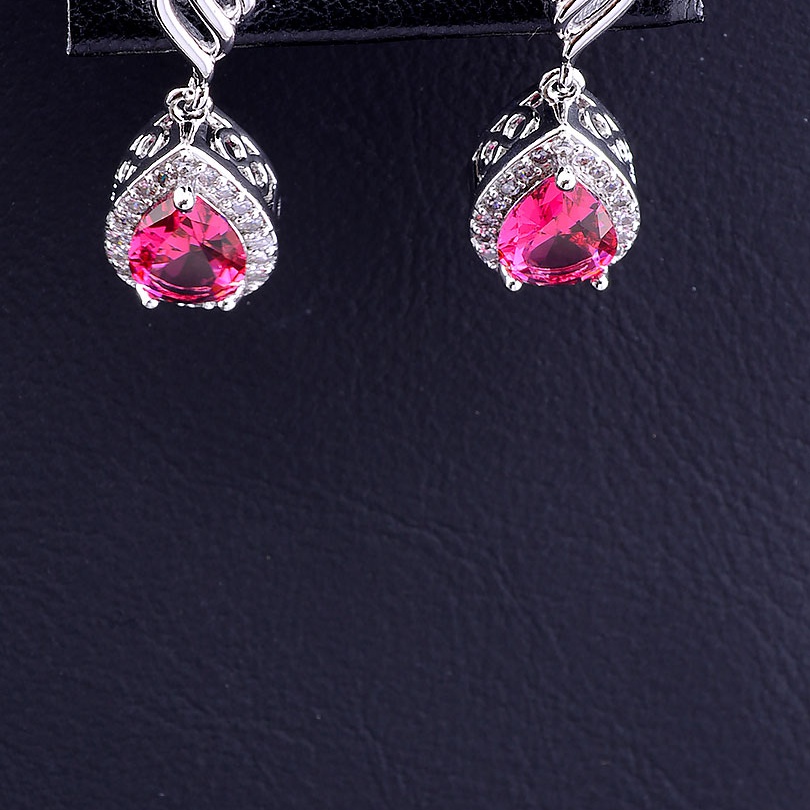 

Серьги 'Big Dipper' Фианит (родий) 055792