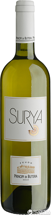 Акция на Вино Principi di Butera Surya Bianco белое сухое 0.75 л 13% (8002235004473) от Rozetka UA