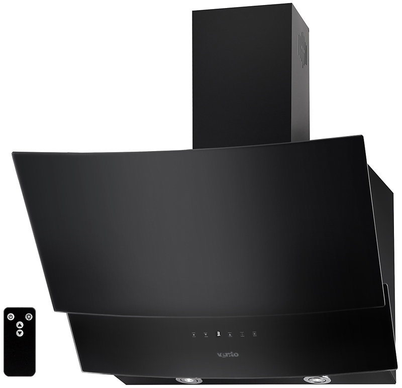 

Вытяжка VENTOLUX WAVE 60 BK (1000) TRC IT