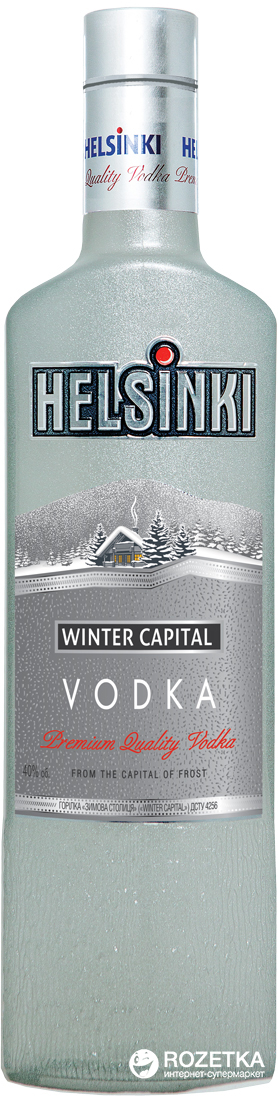Акция на Водка Helsinki Winter Capital Серебро 0.7 л 40% (4820024225854) от Rozetka UA