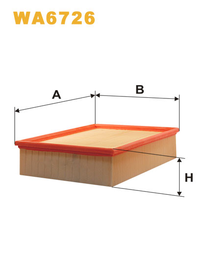 

Фільтр повітряний WIX WA6726 - FN AP179/2