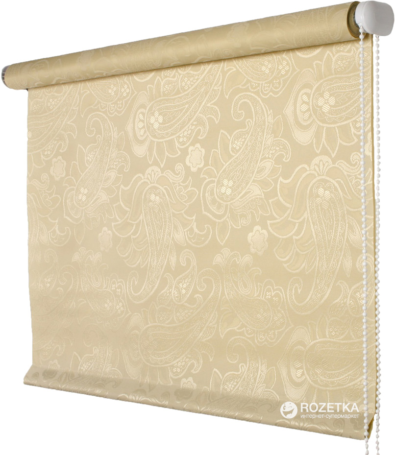 

Ролета тканевая Деко-Сити Мини 115x170 см, Арабеска Капучино