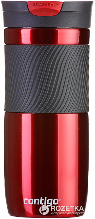 

Термокружка Contigo Byron16 470 мл Красная (1000-0577)