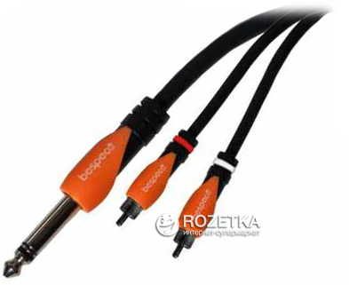 

Инсертный кабель Bespeco SLYSRM180 1.8 м Black/Orange (23-14-4-19)
