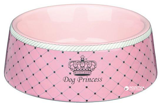 

Миска керамическая для собак Trixie Dog Princess 180 мл Розовая 24581
