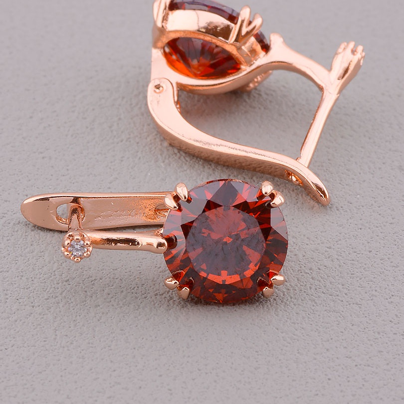 

Серьги 'Pataya' Фианит (позолота 18к) 069523