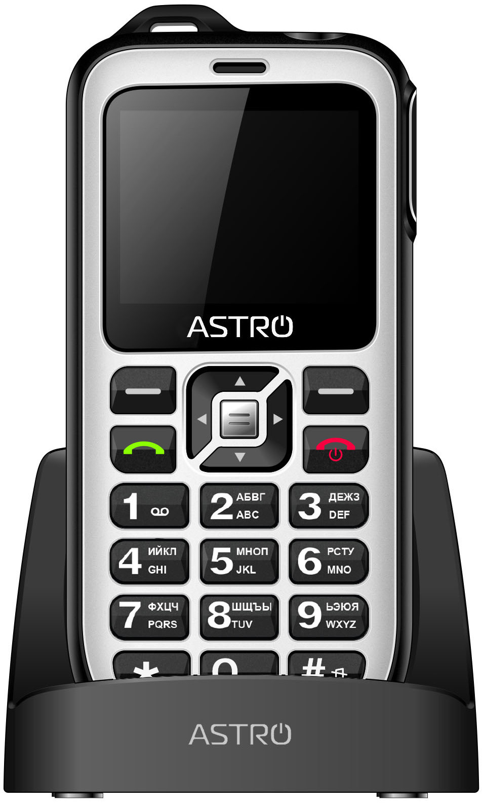 

Мобильный телефон Astro B200 RX Black/White