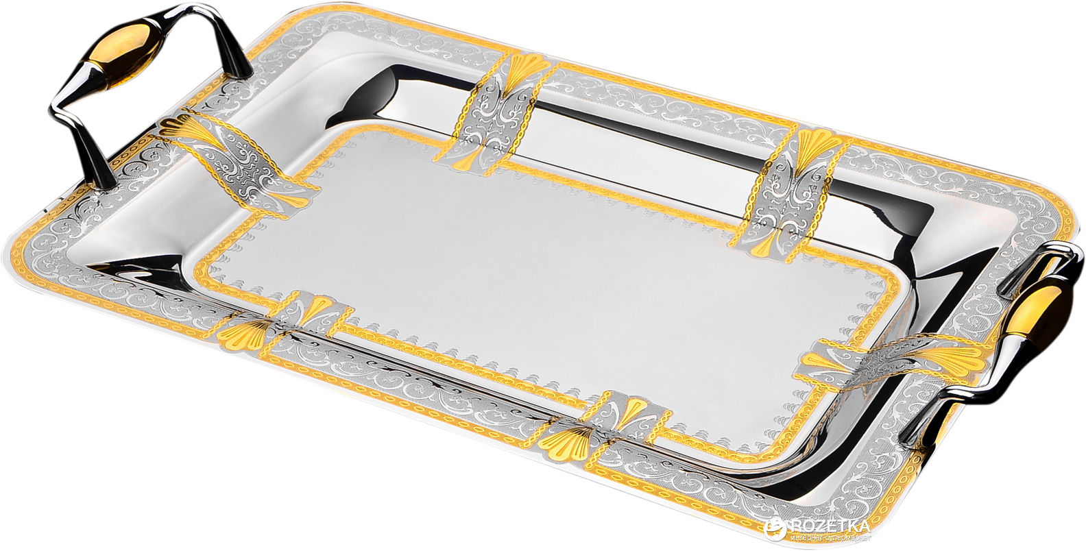 

Поднос прямоугольный Lora Анкона NGD63TRAY G 35х24 см (H90-007)