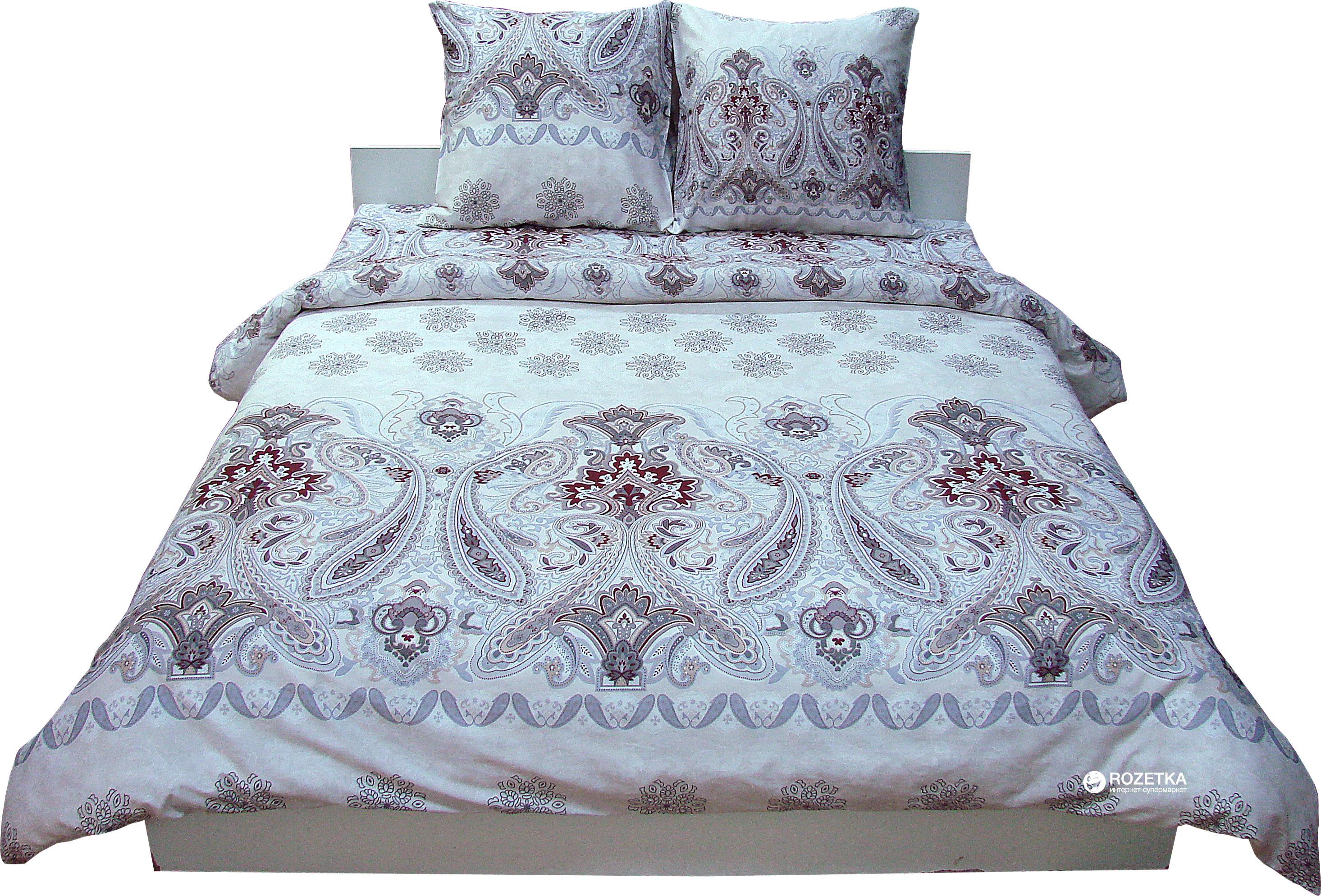 

Комплект постельного белья Руно Сатин 143х215 полуторный (1.137К_3602Grey)
