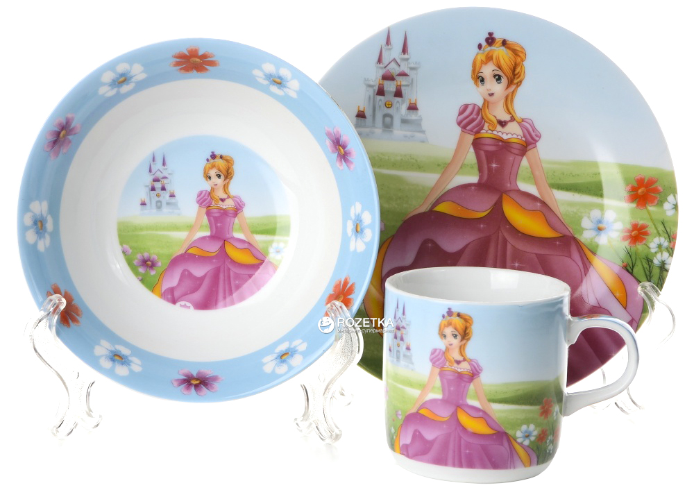 

Детский набор Lora Золушка NPA1SETKIDS из 3 предметов (H13-001)