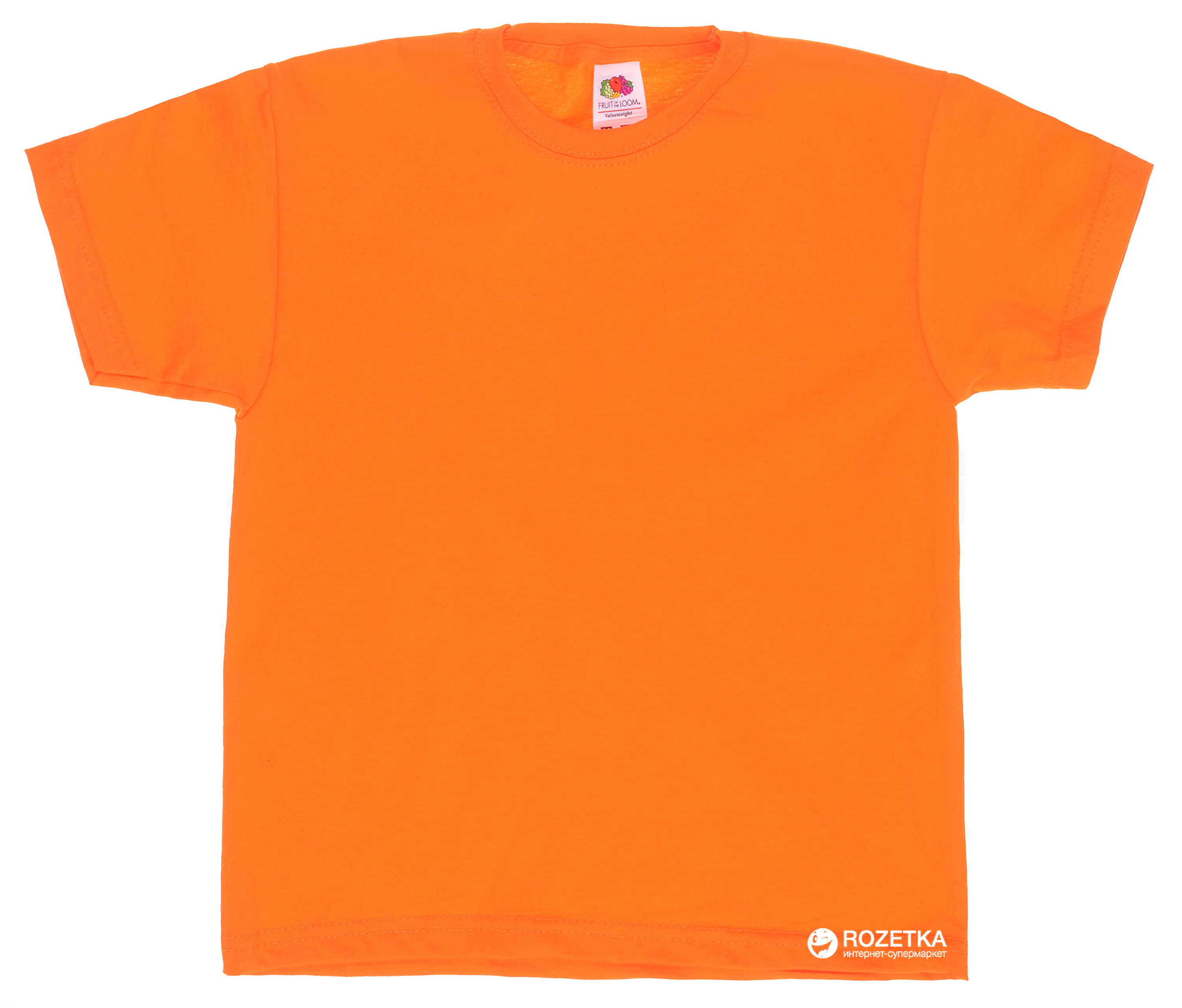 

Футболка Fruit of the loom 061033044 Valueweight 164 Оранжевая