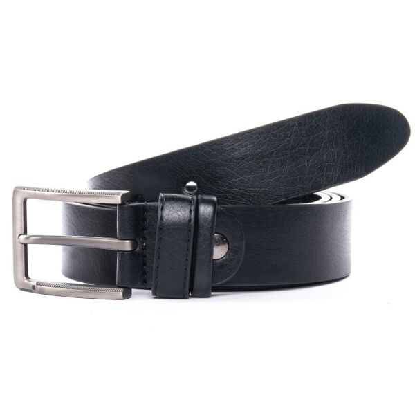 

Кожаный мужской ремень 352980 black 115 см.