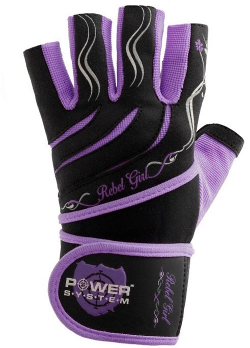 

Перчатки для тяжелой атлетики Power System Rebel Girl PS-2720 L Purple (PS-2720_L_Purple)