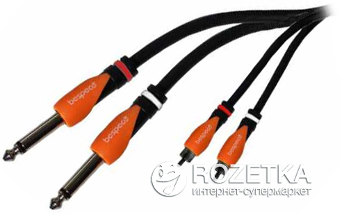 

Коммутационный кабель Bespeco SLY2JR300 3 м Black/Orange (23-14-4-5)