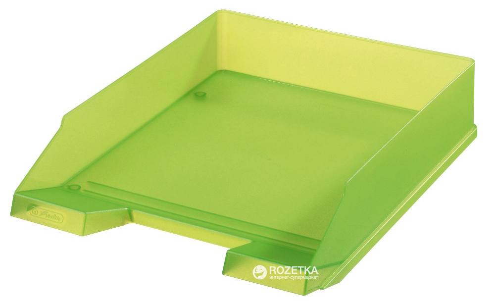 

Горизонтальный лоток Herlitz Classic Transparent Серый (10074144)