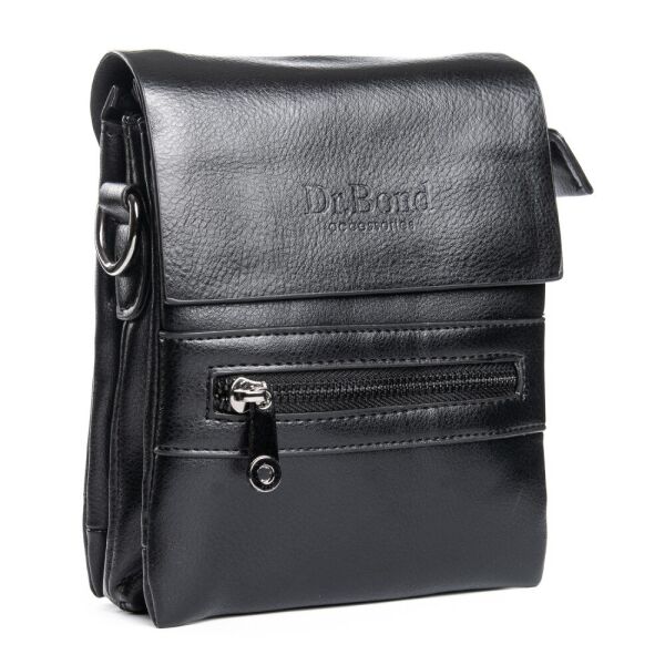 

Мужская сумка через плечо из кожзама DR. BOND GL 315-0 black