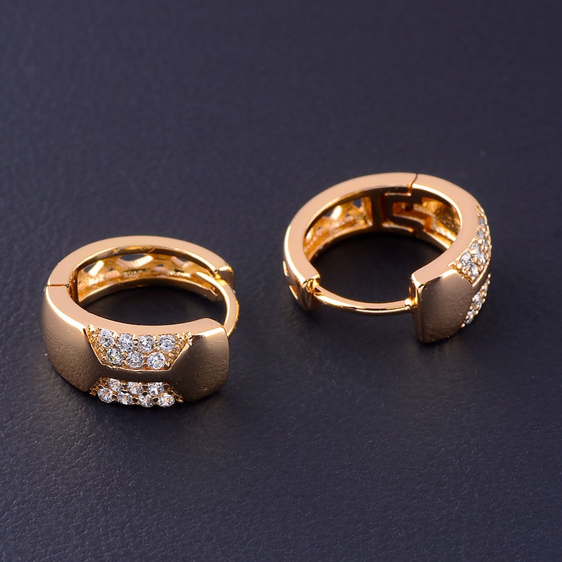 

Серьги 'XUPING' Фианит (позолота 18к) 073471