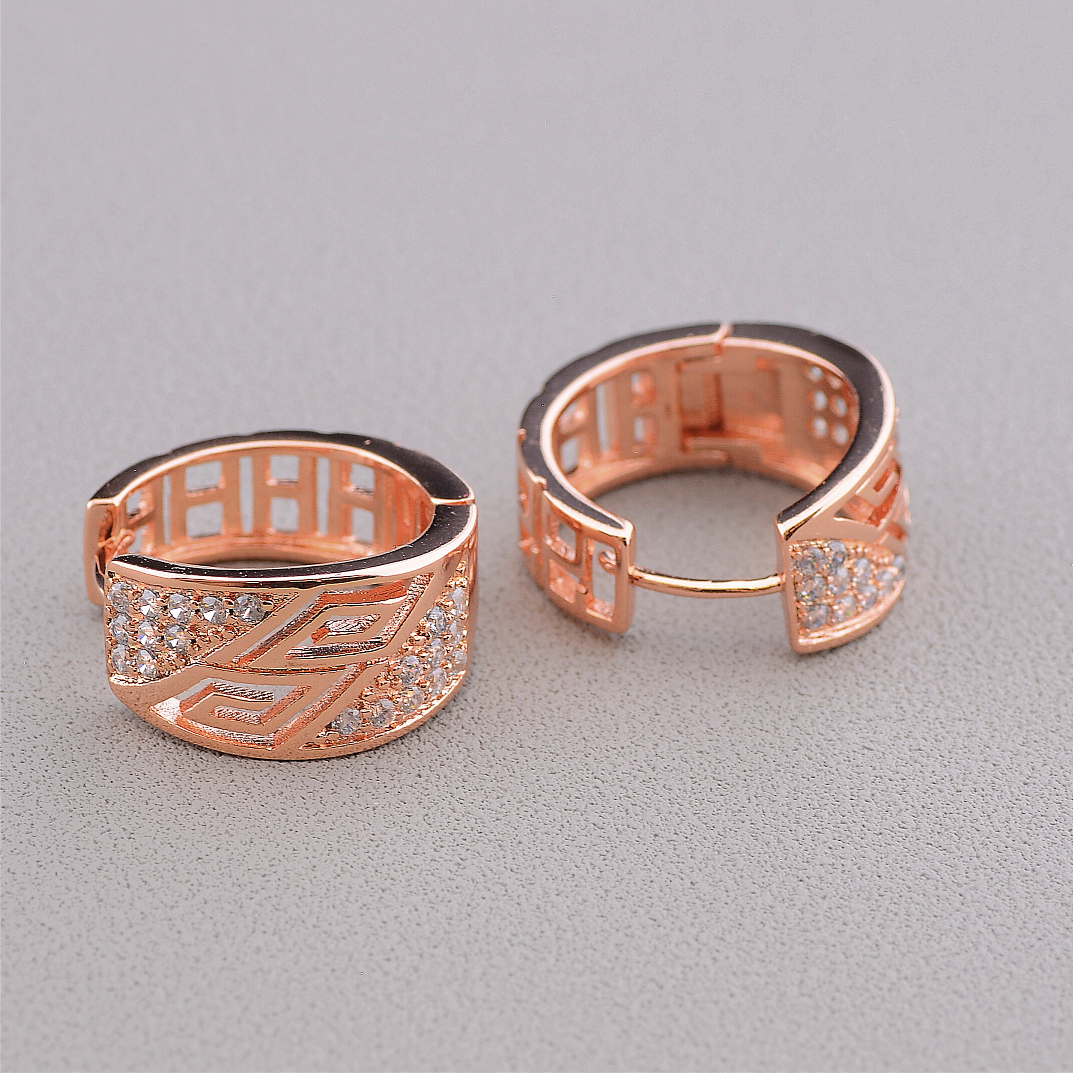 

Серьги 'XUPING' Фианит (позолота 18к) 097276