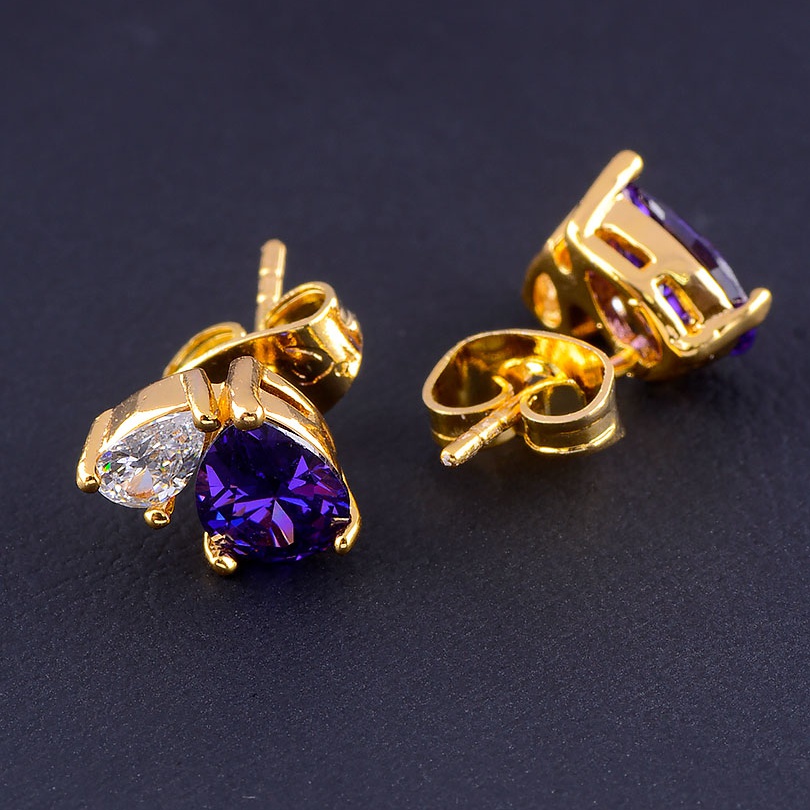

Серьги 'XUPING' Фианит (позолота 18к) 059955