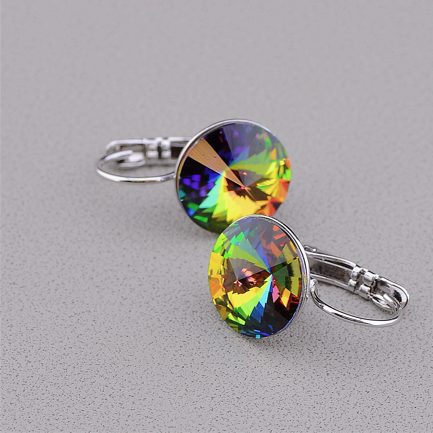 

Серьги Swarovski 'XUPING' (родий) 097203