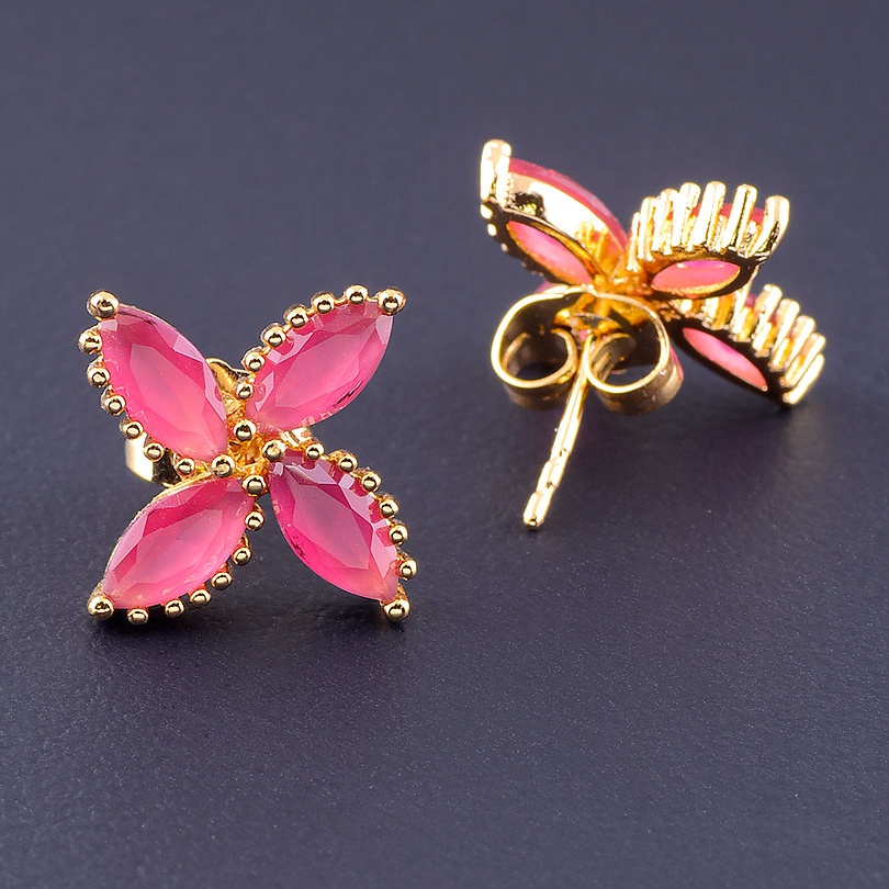 

Серьги 'XUPING' Фианит (позолота 18к) 085596