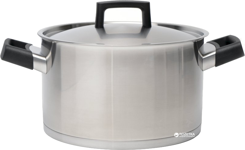 

Кастрюля BergHOFF Ron с крышкой 6.4 л