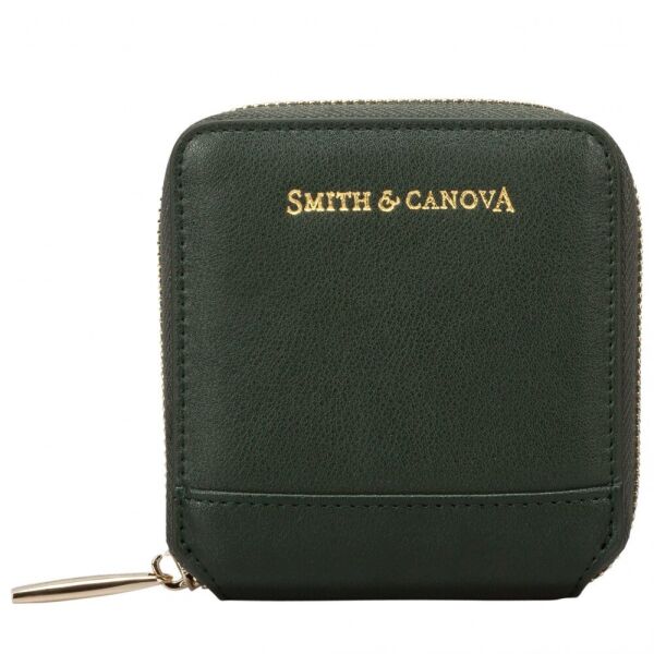 

Кошелек женский кожаный Smith & Canova 26812 Josephine (Dk Green)