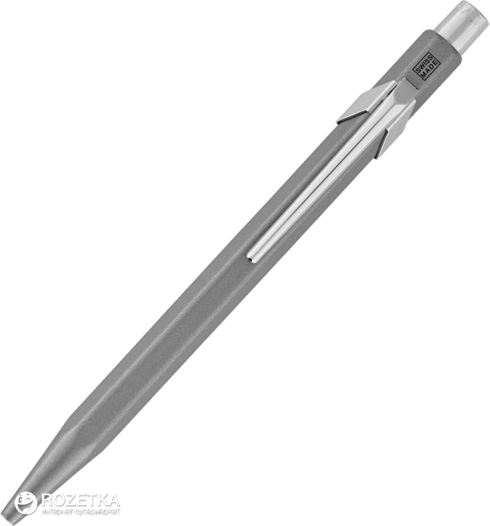 

Ручка шариковая Caran d'Ache 849 Classic Синяя 0.7 мм Серый корпус (7610186025341)