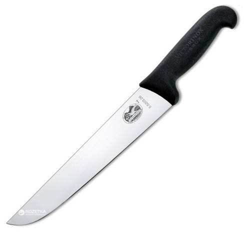 

Профессиональный нож Victorinox Fibrox Butcher обвалочный 180 мм Black (55203.18)